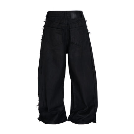 WIDEBOY WAXED FRAY DENIM