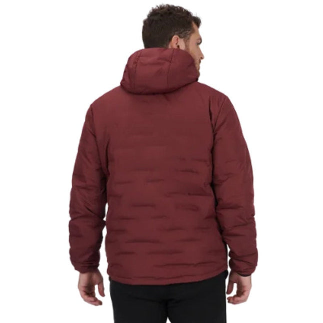 New Ski-Doo Mens Large Wine Red Full Zip Puffer Winter Welded Jacket 4548290932