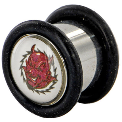 00G Stainless Steel Devil THIRD RAIL Plug