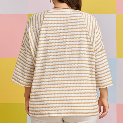 Liv Detail Half Sleeve PLUS Top