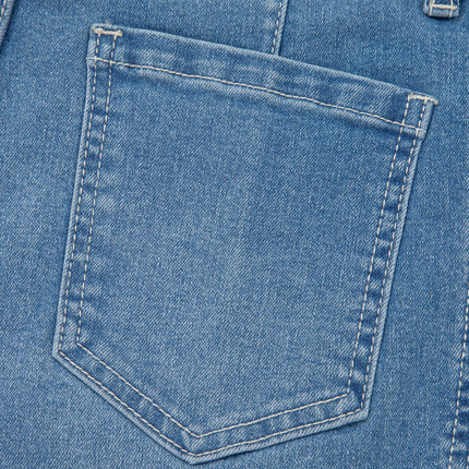 Hana Wash Cuffed Barrel Jeans