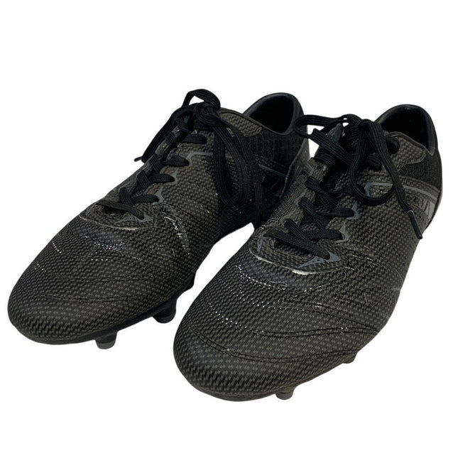 Dream Pairs Mens Size 9 Black Cleats Lace Up Round Toe Sport Soccer Shoes