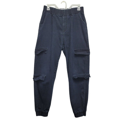 VIP Juniors Size 13 Cotton Blend Faux Pockets Stretch Waist Jogger Pants