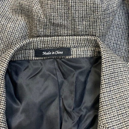 Chaps Mens 44L 44 Long 100% Lambswool Long Sleeve 2-Button Sportscoat Blazer