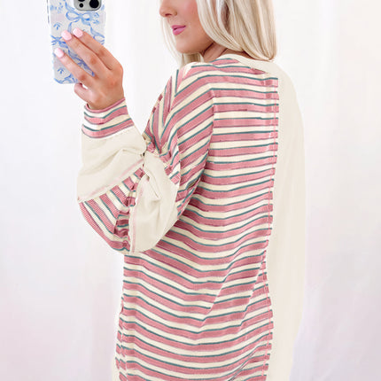 Aadhya Patchwork Oversized Pullover Top