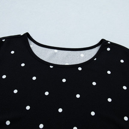 Margaret Dotted Casual PLUS Top