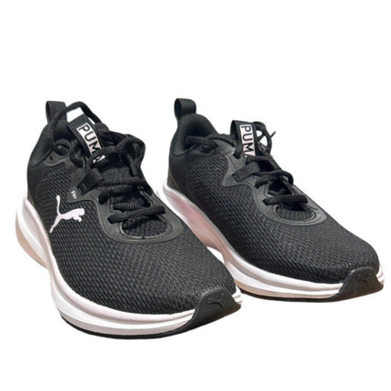 Puma Womens Size 8.5 Black White Lace Up Skyrocket Sneaker Athletic Tennis Shoes