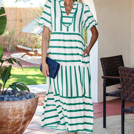 Luna Half Sleeve Vacation Dress