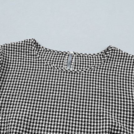 Carolina Ruffled Half Sleeve Blouse