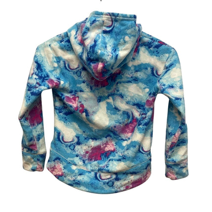 DSG Girls Small Long Sleeve 100% Polyester Fleece Pullover Warm Hoodie