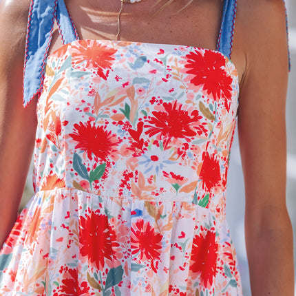 Dahlia Straps High Waist Dress