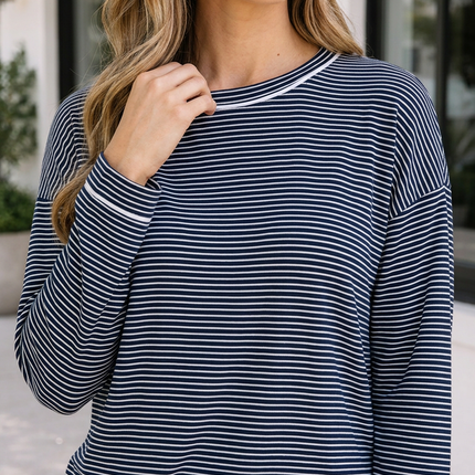Georgia Lounge Set Long Sleeve Top