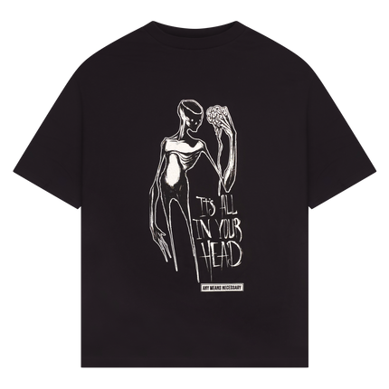 It's All In Your Head T-Shirt Black