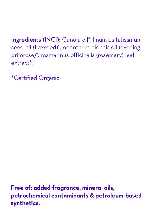 (No Fragrance) Super Sensitive™ Certified Organic Body Oil