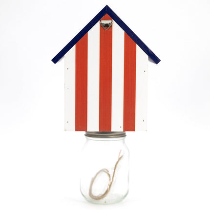 Durable Outdoor Carpenter Bee Trap - Pine Wood, Eco-Friendly, Hanging or Mounting, Multiple Styles