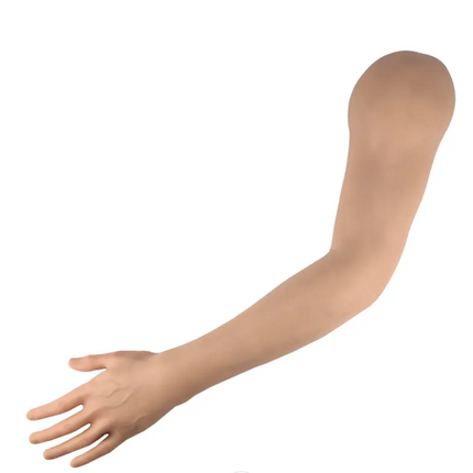Tattoo imitation silicone movable joint arm