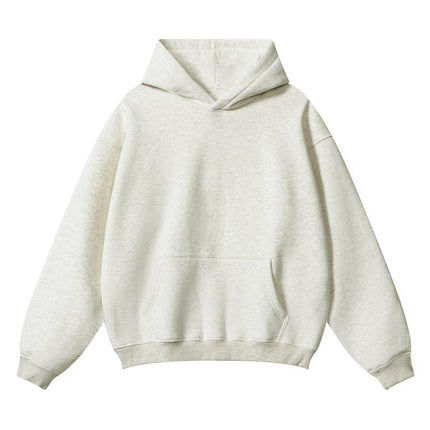 BEIGE HEATHER HOODIE