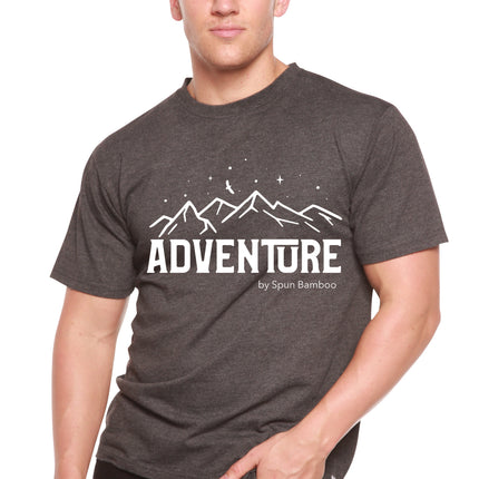 Adventure Printed Men's Bamboo Viscose/Organic Cotton Short Sleeve T-Shirt