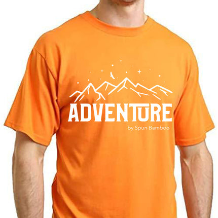 Adventure Printed Men's Bamboo Viscose/Organic Cotton Short Sleeve T-Shirt