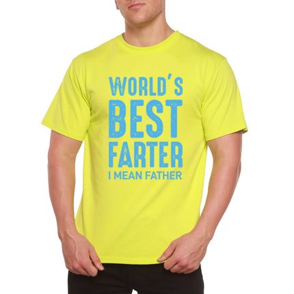 World's Best Farter Men's Bamboo Viscose/Organic Cotton Short Sleeve Graphic T-Shirt