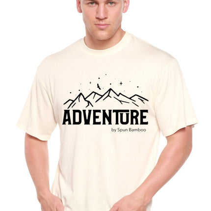 Adventure Printed Men's Bamboo Viscose/Organic Cotton Short Sleeve T-Shirt