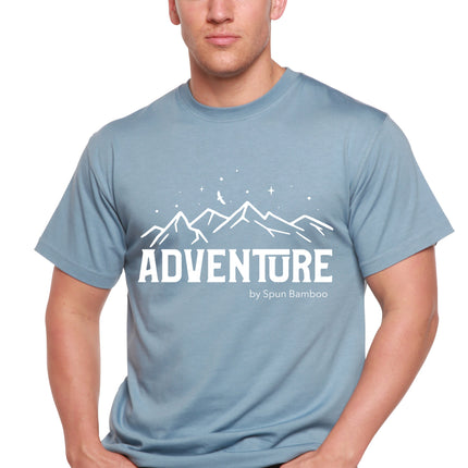 Adventure Printed Men's Bamboo Viscose/Organic Cotton Short Sleeve T-Shirt