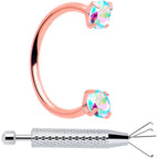 Rose Gold / 20 Gauge 8mm