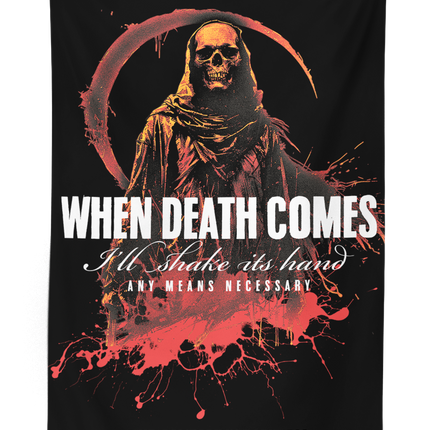 When Death Comes Banner