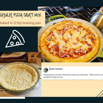 gfJules Gluten Free Pizza Crust Mix