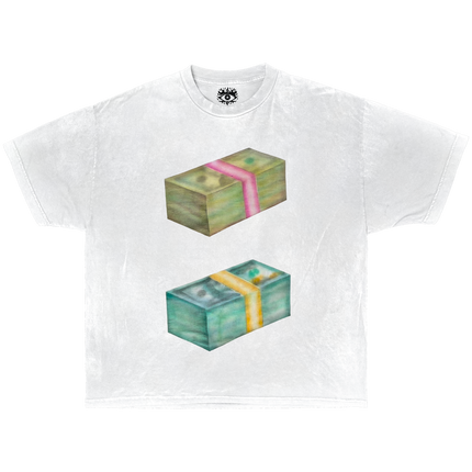 Money Streetwear Boxy Tee Cotton Boxy Fit 240 GSM Unisex Tee Premium