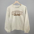 Oversized Boxy Crew / Bone / S