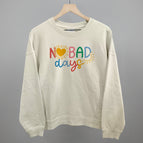 Oversized Boxy Crew / Bone / S