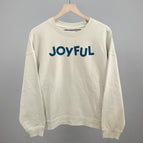 Oversized Boxy Crew / Bone / S