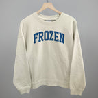 Oversized Boxy Crew / Bone / S