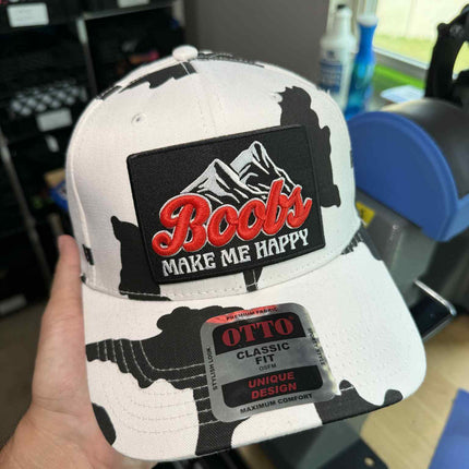 Make Me Happy Patch Hat