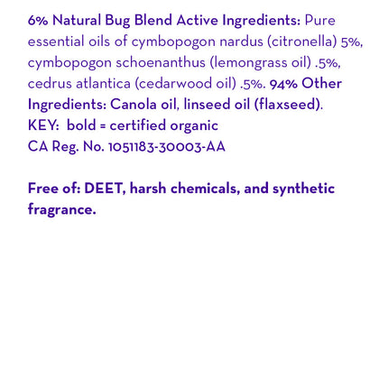 Natural Bug Blend™ Body Oil
