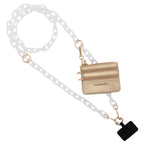 White Chain - Golden Pouch (Hardware: Gold)