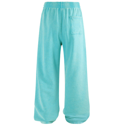 AQUA OVER-DYE SWEATPANTS