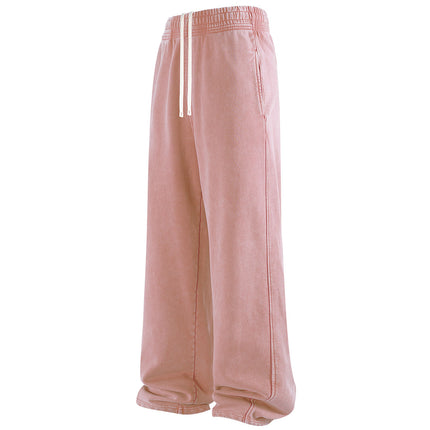 PEACH OVER-DYE SWEATPANTS