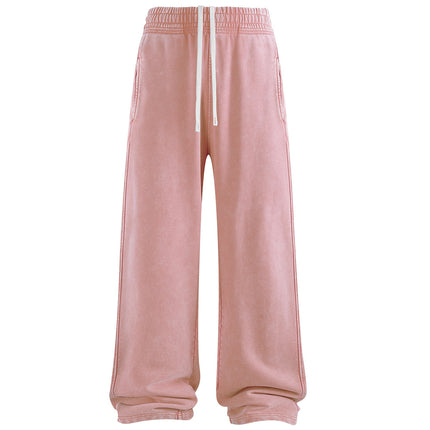 PEACH OVER-DYE SWEATPANTS