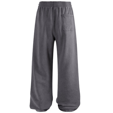 CHARCOAL OVER-DYE SWEATPANTS