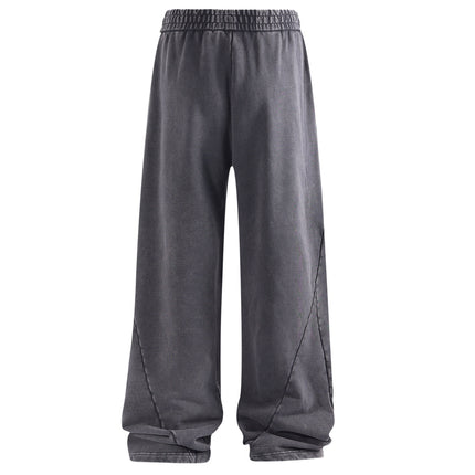 CHARCOAL PANEL SWEATPANTS