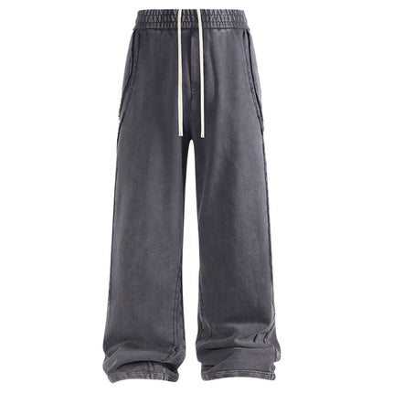 CHARCOAL PANEL SWEATPANTS