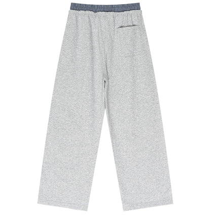 HEATHER BOXER SWEATPANTS