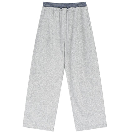 HEATHER BOXER SWEATPANTS