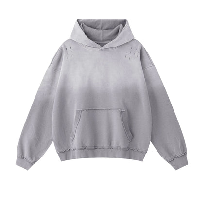 GREY SUNFADE HOODIE