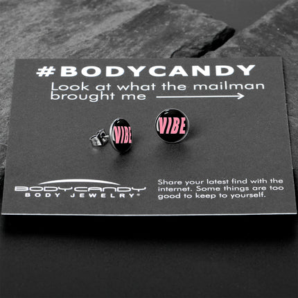 Vibe Stud Earrings by Onyx O