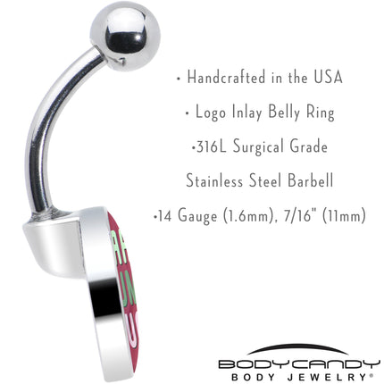 Bah Humbug Holiday Grouch Belly Ring by Onyx O