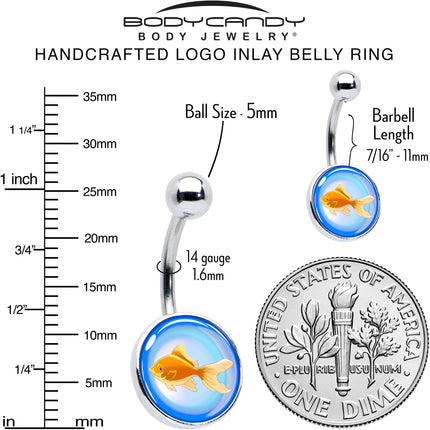 Gold Fish Belly Ring by Onyx O