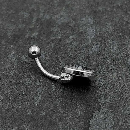 Glow in the Dark Tree of Life Belly Ring by Onyx O